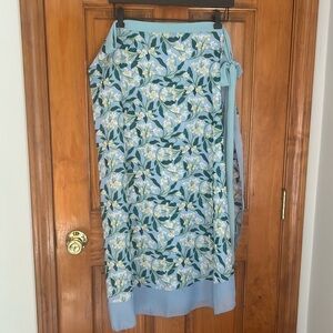 Floral Sarong Beach Cover Up